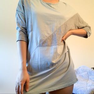 Colour Block Short Dress